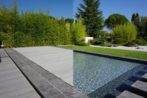 Piscine fond mobile